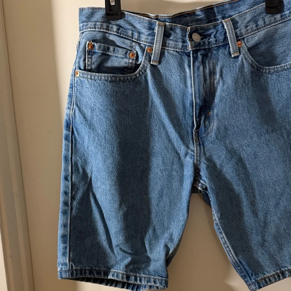 Men's Levi’s Blue Denim Shorts - Classic Casual